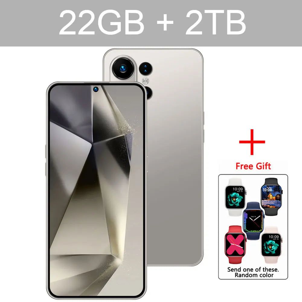 14T Pro Smartphone | 7.3" Full Display, 8000mAh, 108MP Camera, Android 15