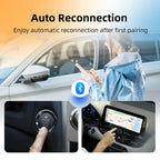 2-in-1 Wireless CarPlay & Android Auto Adapter – AI Smart Box for Car