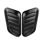 Universal Car Hood Scoop Carbon Fiber Vent Cover – Air Intake Styling (2PCS)