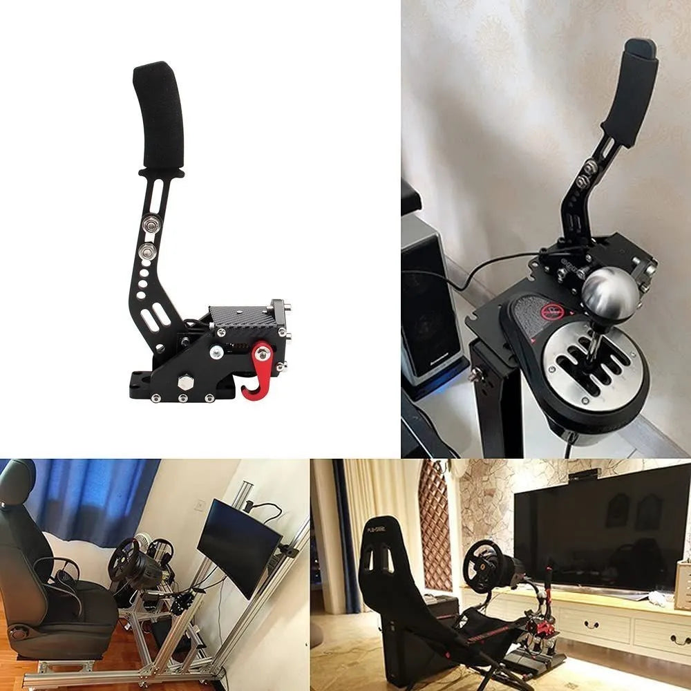 USB SIM Racing Handbrake for Logitech G25/G27/G29, T300, T500 – PC Compatible HB-1009