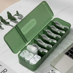 Desktop Cable Storage Box – Covered Charger & Power Cable Organiser, Clutter-Free Desk Solution