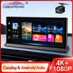 Rapuntek™ DriveHub Pro 11.3" 4K Smart Car Display with Wireless Apple CarPlay, Android Auto, GPS & Dual Dash Camera