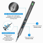 62-in-1 Precision Electric Screwdriver Set – Wireless Cordless Power Tool Kit
