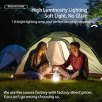 USB Rechargeable LED Camping Bulb with Hook | Portable Outdoor Hanging Light