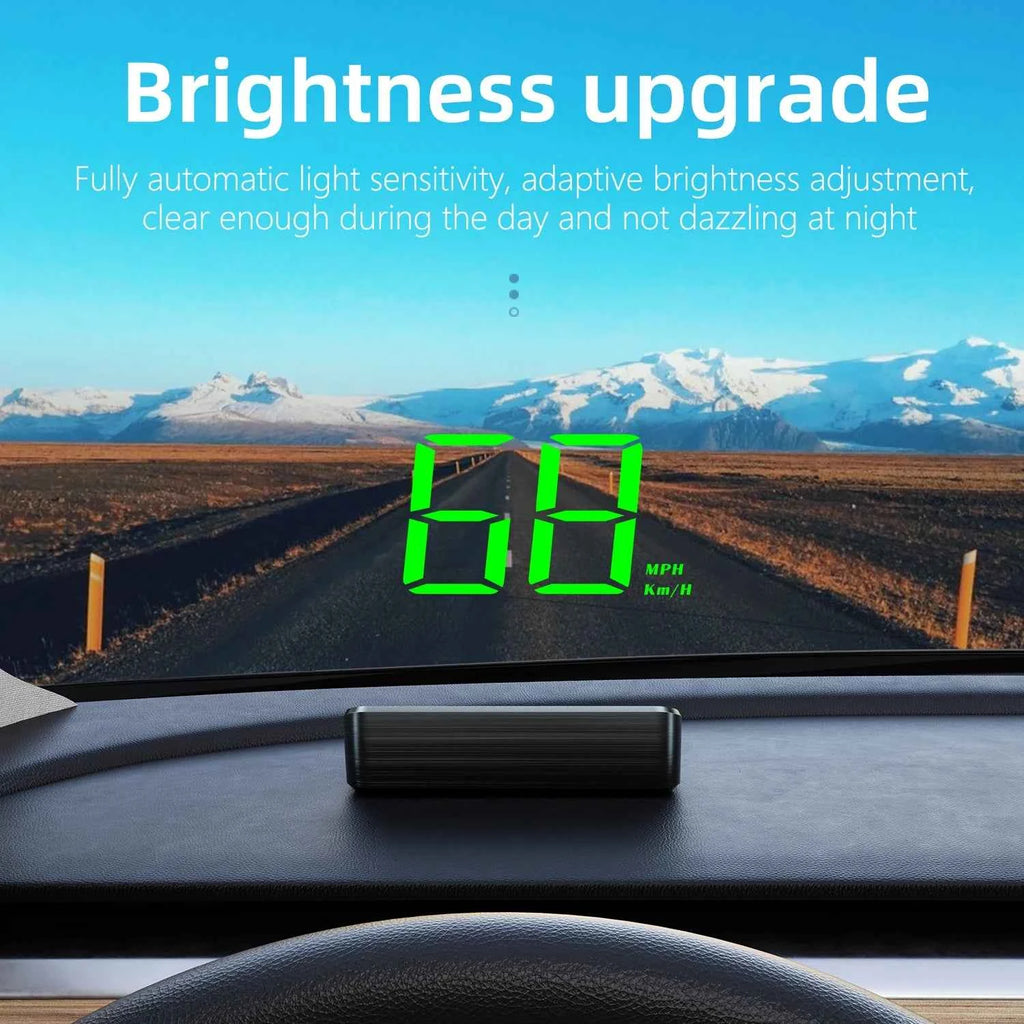 M2 GPS Car Head-Up Display – HD Windshield Speedometer Projector, Universal Fit