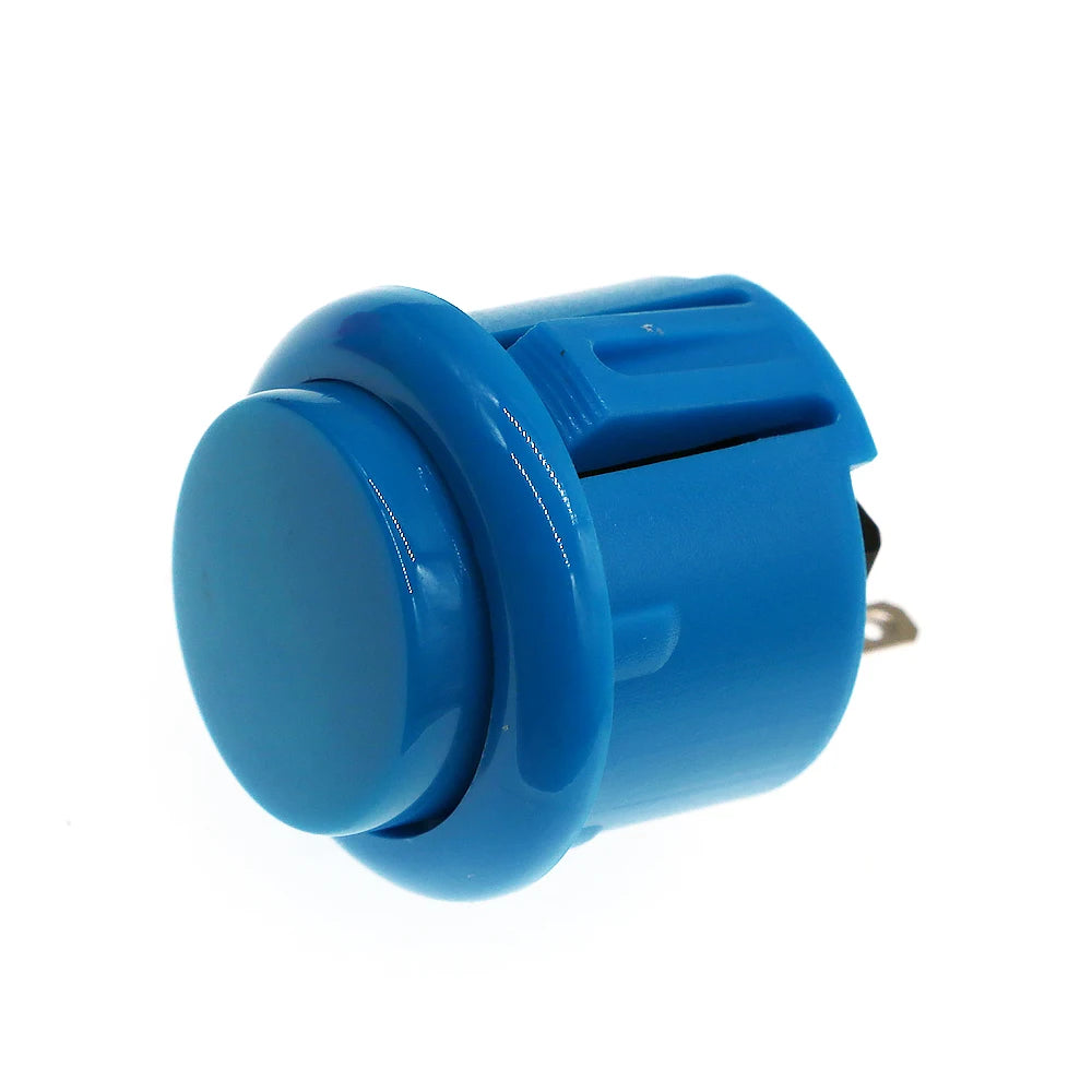 24mm & 30mm Arcade Push Buttons – Sanwa-Style Coin Start Switch for Hitbox & DIY Joystick