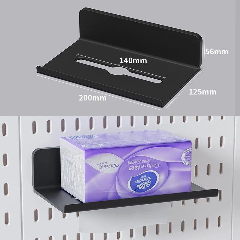 No-Drill Gaming Room Pegboard Wall Organizer – Controller, Headphone & Keyboard Storage Rack