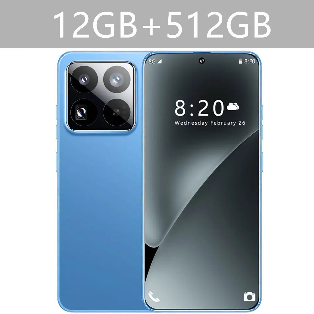 14T Pro Smartphone | 7.3" Full Display, 8000mAh, 108MP Camera, Android 15