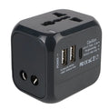 4-in-1 Universal Travel Adapter with USB & USB-C Ports | Worldwide Plug Converter
