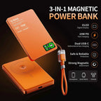 Wireless Magnetic Power Bank – Fast Charging Portable Battery for iPhone 12–17 Pro Max, Apple Watch & AirPods | 5000/10000mAh
